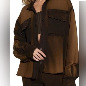 Cotton Citizen Brooklyn Utility Jacket - Dark Brown